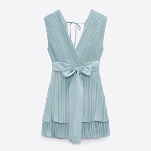 Zara Pleated Romper
